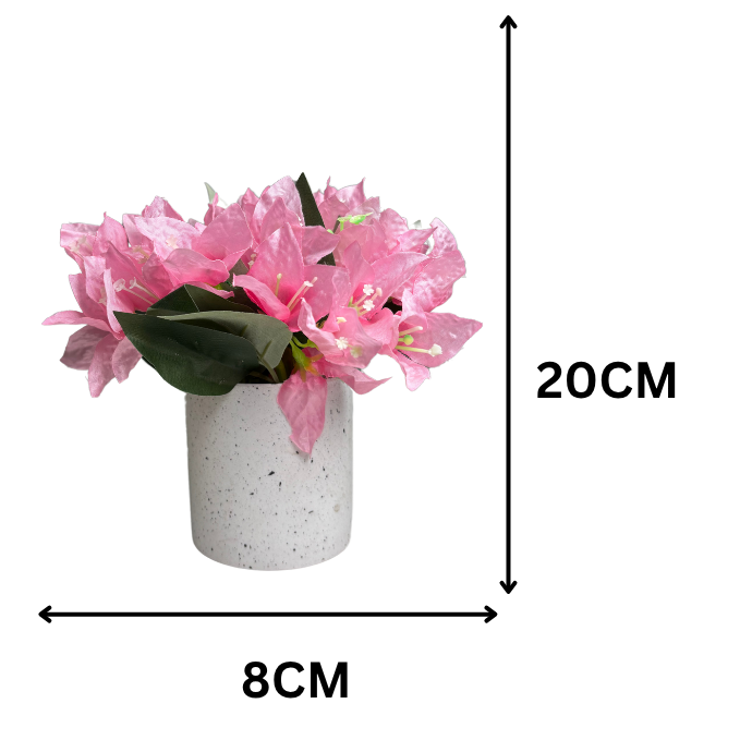 Garden Gyani Artificial Rubber Plant – Small Faux Potted Plant for Tabletop, Home, Bathroom & Office Décor | Indoor Decorative Greenery