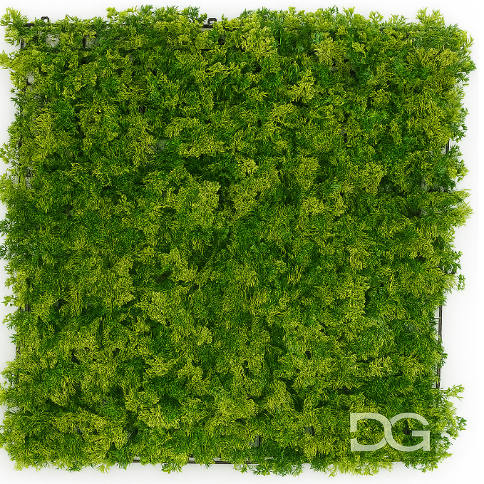 Garden Gyani 50x50 cm Artificial Greenery Wall Panel – Lush Faux Vertical Garden Mat for Wall, Balcony & Home Décor