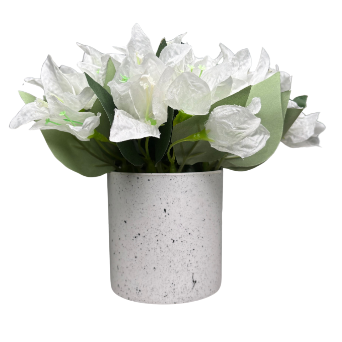 Garden Gyani Artificial Rubber Plant – Small Faux Potted Plant for Tabletop, Home, Bathroom & Office Décor | Indoor Decorative Greenery