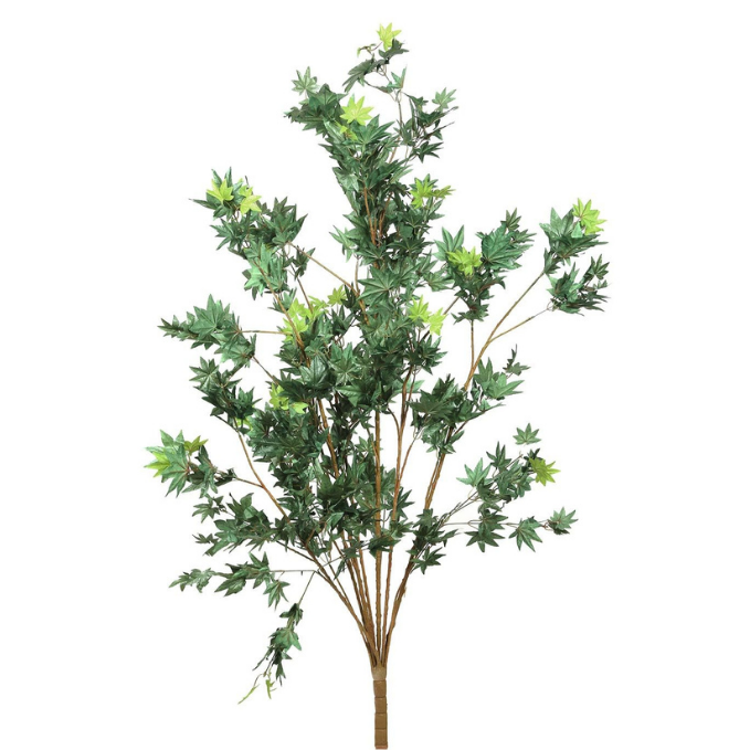 Garden Gyani Artificial Japanese Maple Plant – 150 cm Tall Faux Tree with 760 Leaves & 10 Branches | Realistic Indoor Decorative Plant for Home & Office | Pot Not Included