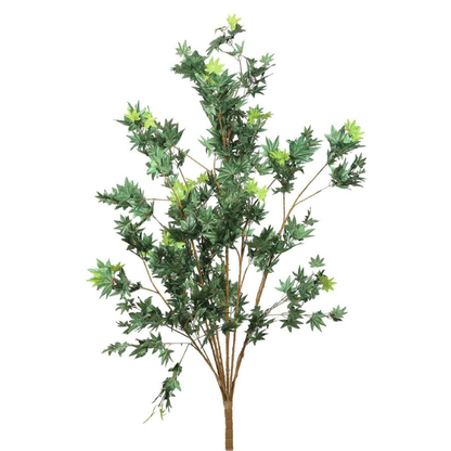 Garden Gyani Artificial Japanese Maple Plant – 150 cm Tall Faux Tree with 760 Leaves & 10 Branches | Realistic Indoor Decorative Plant for Home & Office | Pot Not Included