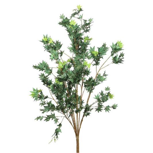 Garden Gyani Artificial Japanese Maple Plant – 150 cm Tall Faux Tree with 760 Leaves & 10 Branches | Realistic Indoor Decorative Plant for Home & Office | Pot Not Included