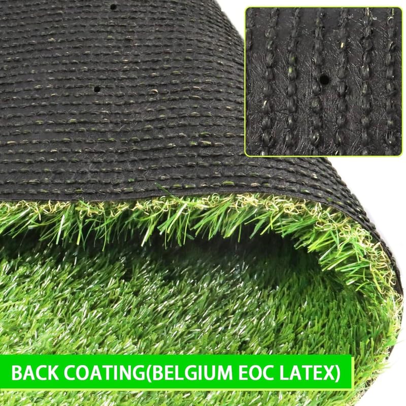 Garden Gyani Artificial Grass Mat 60mm – 6.6ft x 16ft Premium Faux Lawn Carpet